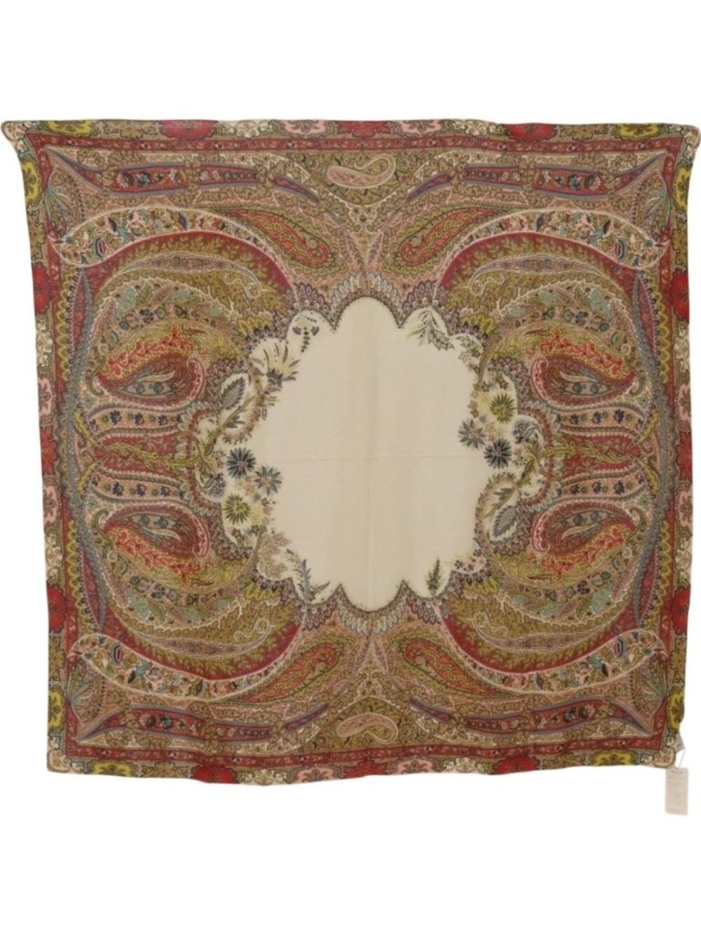 ETRO Large Format Scarf Silk Multicolor